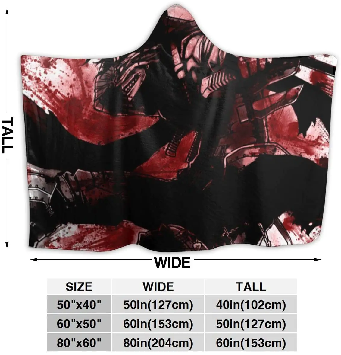 

Boku No Hero Academia Throw Blanket for Unisex Adult Hooded Blanket for Sofa Wearable Blanket Flannel Blanket