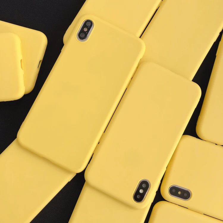 Ультратонкий чехол для телефона iphone XS Max XR X 8 7 6S 6 Plus SE 2020 11 12 pro max силиконовые чехлы