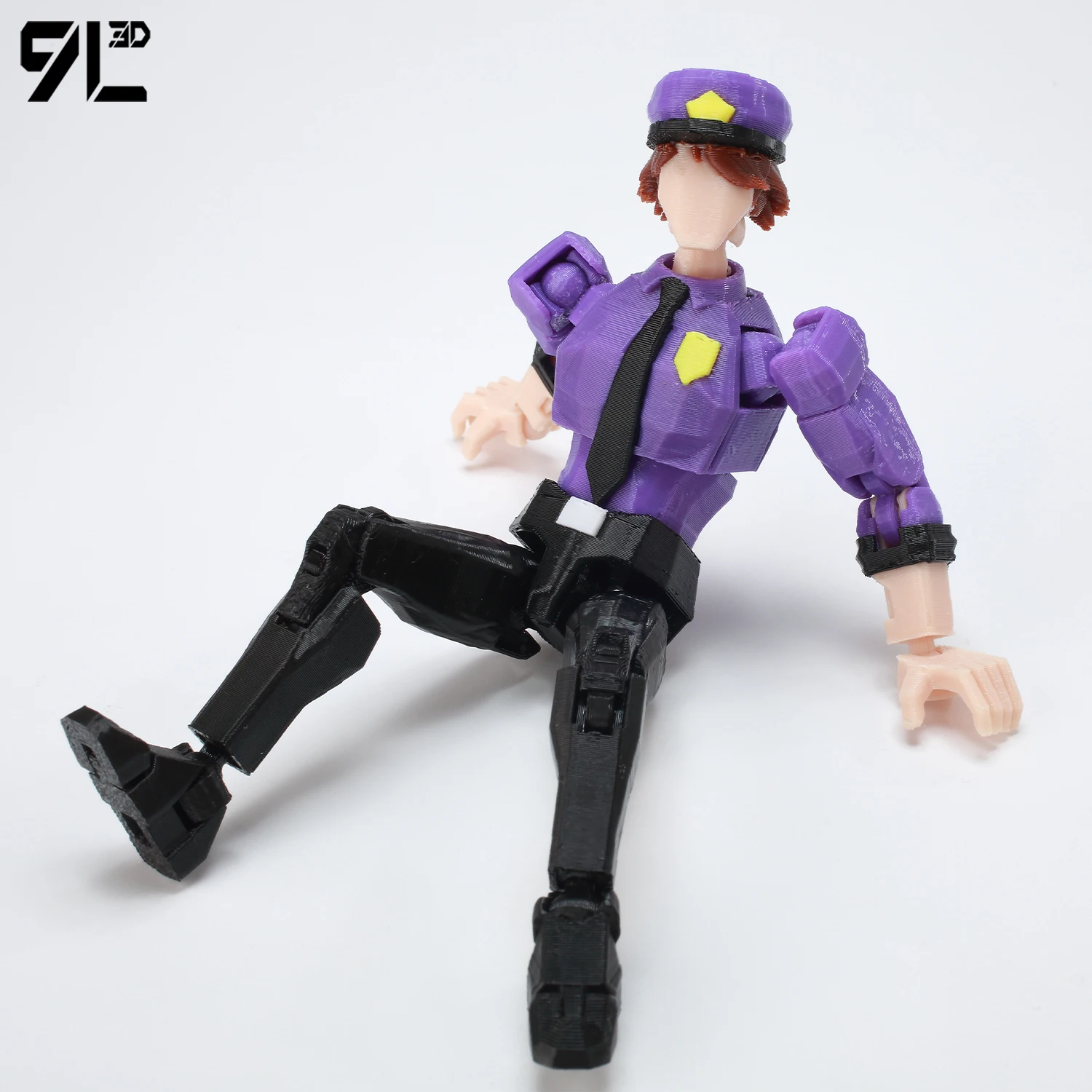 Фото Игровая фигурка Bear Midnight Harem из игры Five Nights at Freddy's (FNAF) 9L3D Printed Guard Titan13, с подвижными суставами, съемная, коллекционная игрушка №4