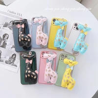 leather fawn wrist strap case for iphone 11 12 13 pro max leather case for iphone 11 12 13 wrist strap case mobile phone lanyard