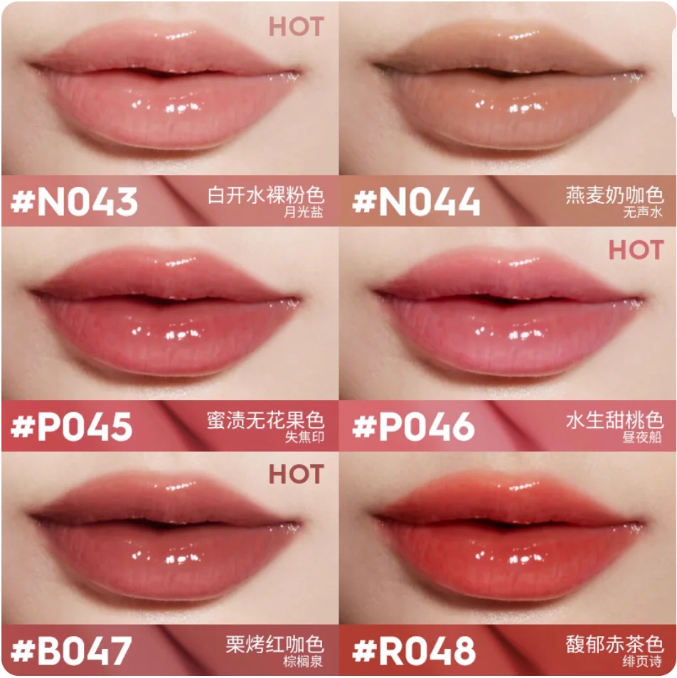 Фото Жидкая помада-тинт Marie Dalgar Pink Inky Watery Lipgloss, водостойкая косметика для макияжа губ №5