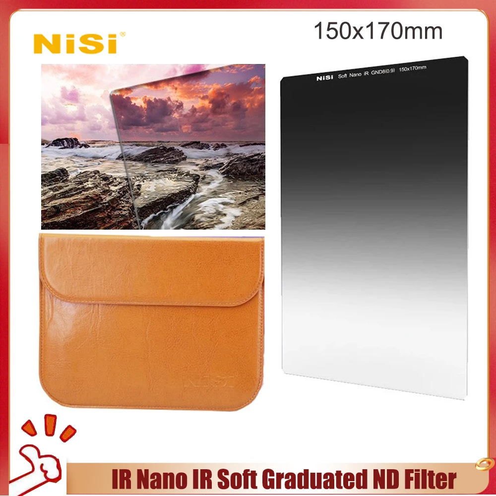 

Nisi 150x170 мм фильтр Nano IR мягкий средний жесткий Реверсивный фотофильтр