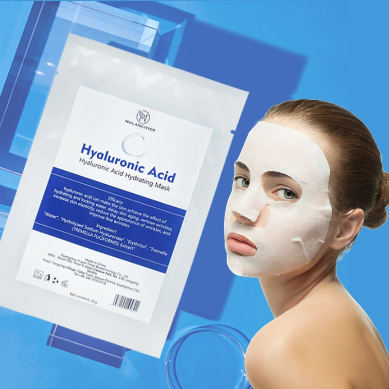 

Увлажняющая маска для лица, с гиалуроновой кислотой