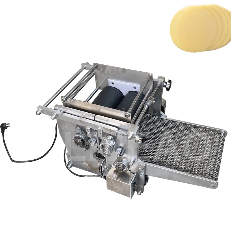 

Multifunctional Corn Tortilla Roller Pancake Machine Electric Commercial Automatic Chapati Wrapper Flour Maker
