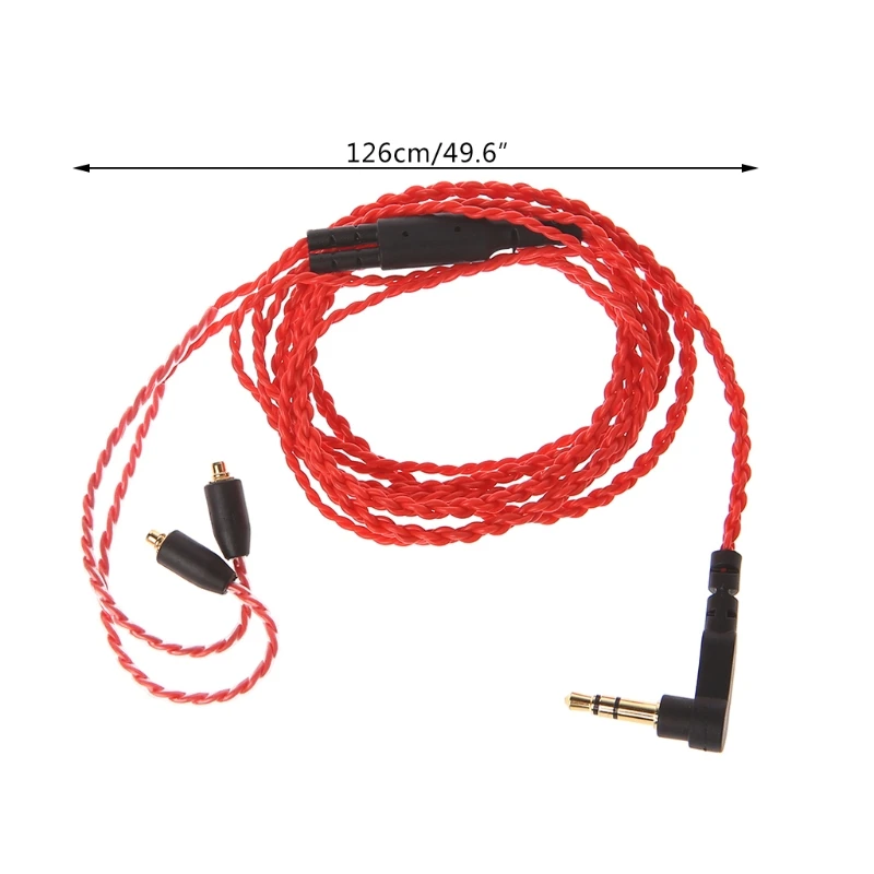 

Line Compatible with SE425 UE900 Headset Cable Wear Resistant Headphone Lines Repairing Parts 85DD