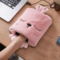 cartoon usb heated mouse pad animals lovely lady warmer hands office winter mouse mat for women working dropship