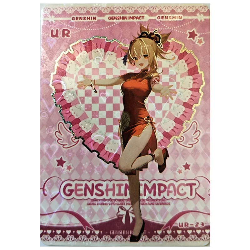 Аниме История Богини Редкая UR Преломление Игра Коллекционная Карта Nahida Nilou Shenhe