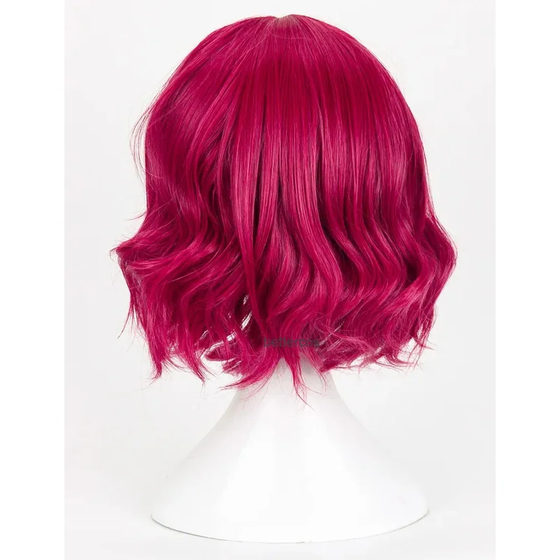 Парик для косплея Акацуки no Yona термостойкий синтетический с короткими вьющимися