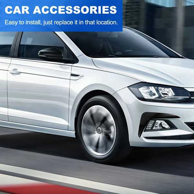 Для VW Polo 2019 2020 2021 передний бампер противотуманный спойлер для бровей