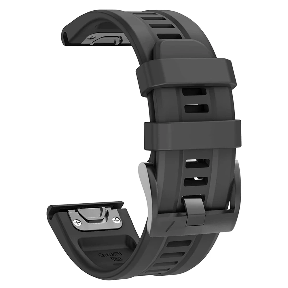 

QuickFit 22mm 26mm Nylon Band For Garmin Epix GEN 2 Silicone Strap For Fenix 7/7X/Fenix6 6X Enduro 2 Tactix Bracelet Watchband