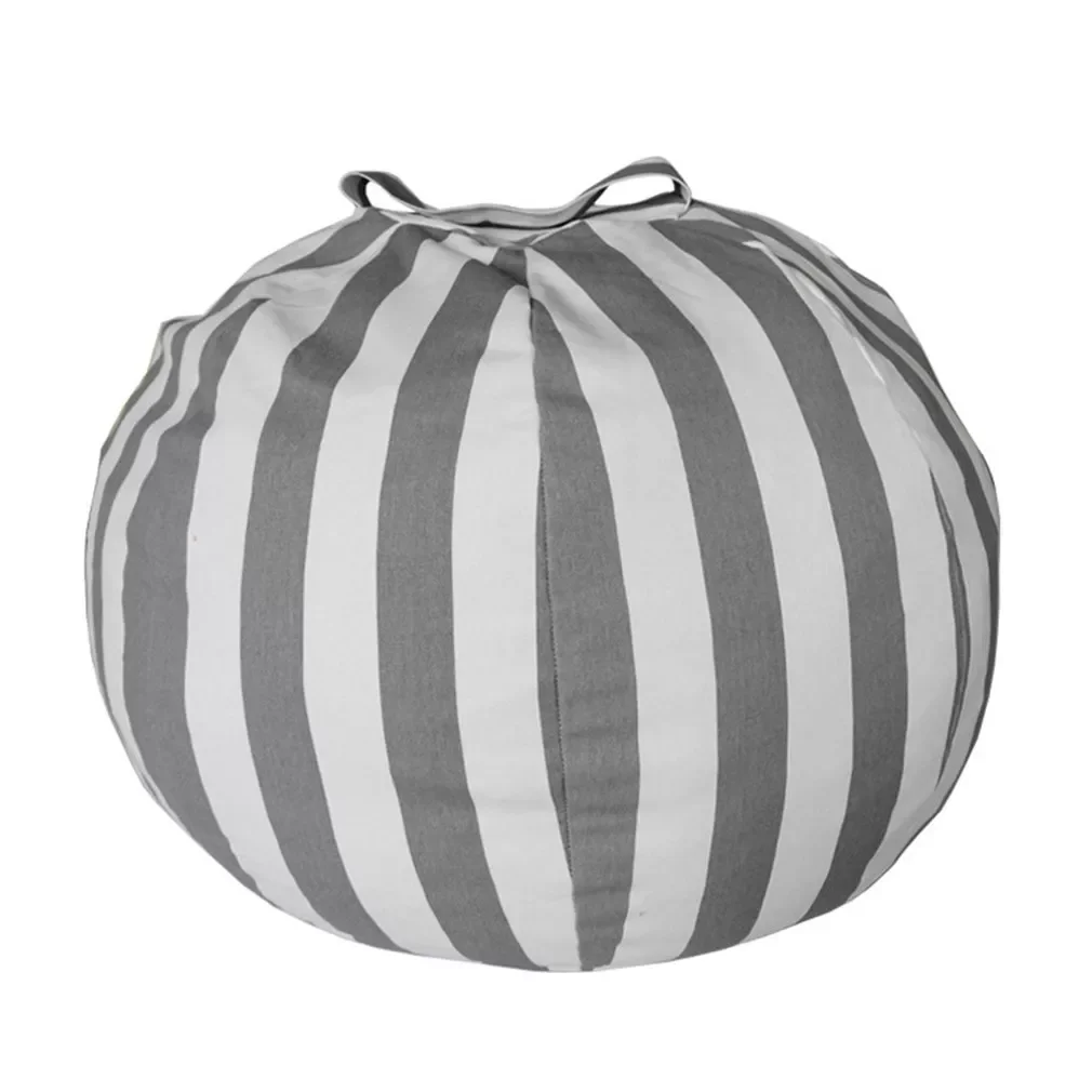 

Large Bean ChairToy Storage Bags Chair Portable Kids Toy Storage Bag & Play Mat Clothes Organizer Tool 55cm/ 80cm Brief Styl
