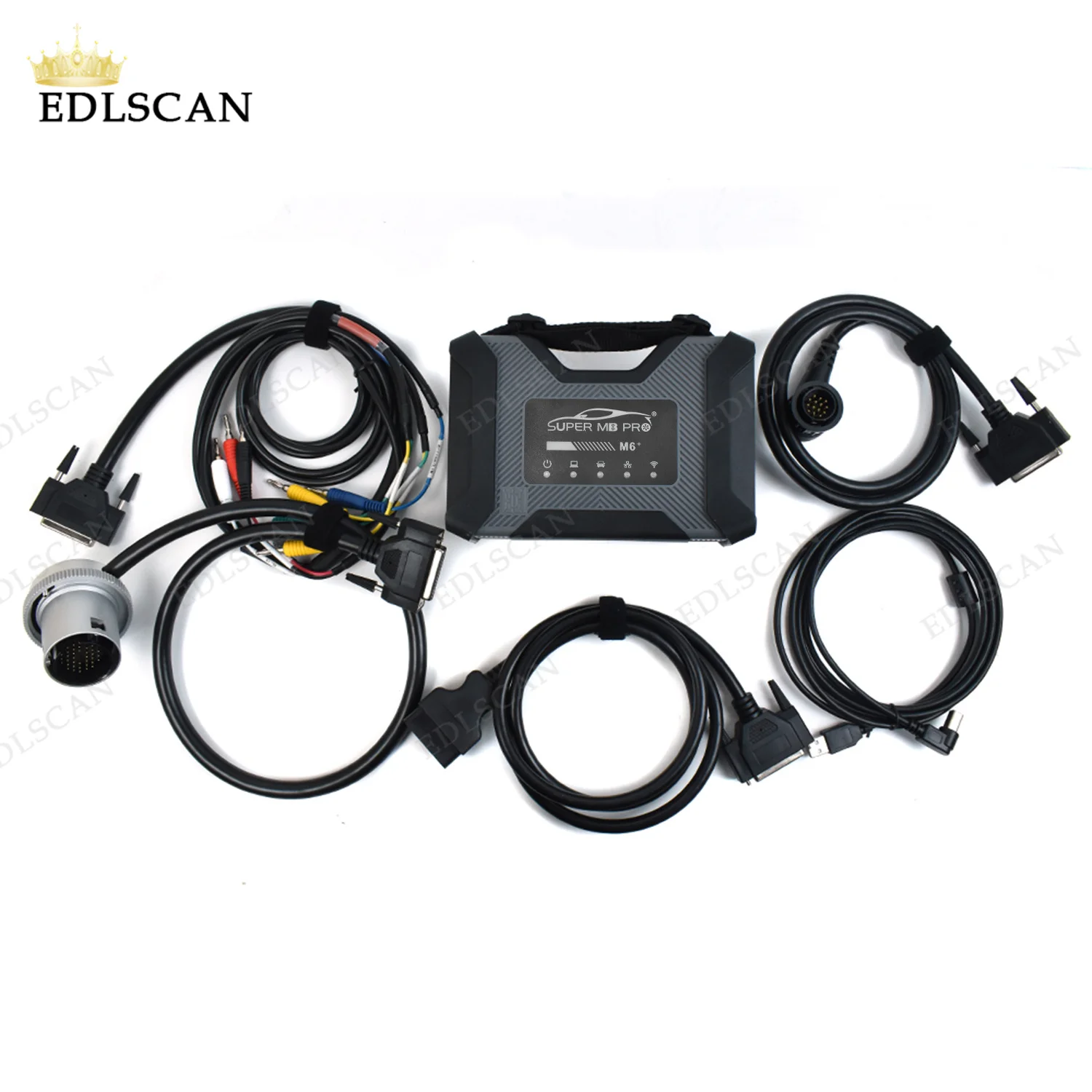 Nowy laptop CF53 2024 do SUPER MB PRO M6+ z multiplekserem + Lan OBD2 16-pinowy główny kabel testowy Bezprzewodowe narzędzie diagnostyczne gwiazd