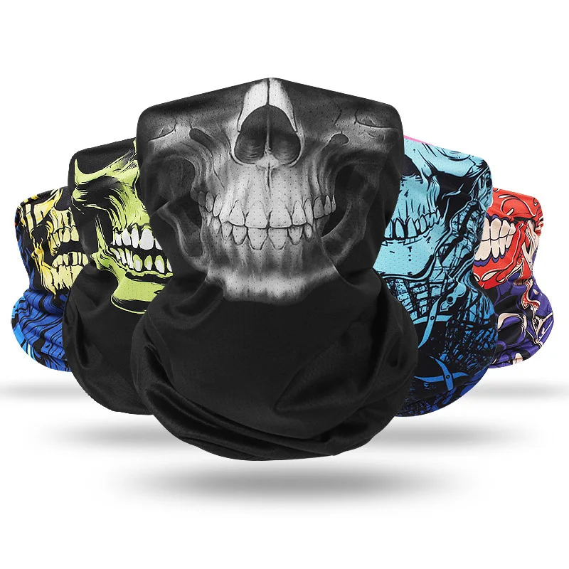 

Outdoor Sports Cycling Bandana Breathable Skull Magic Face Mask Windproof Ski Hunting Hiking Fishing Motocycle Scarf Headwear