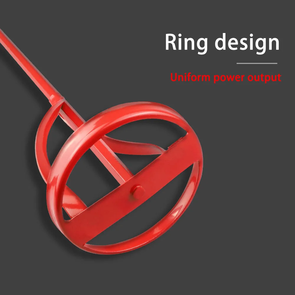 Смеситель для штукатурки с валом красная мешалка смешивания грязевого покрытия