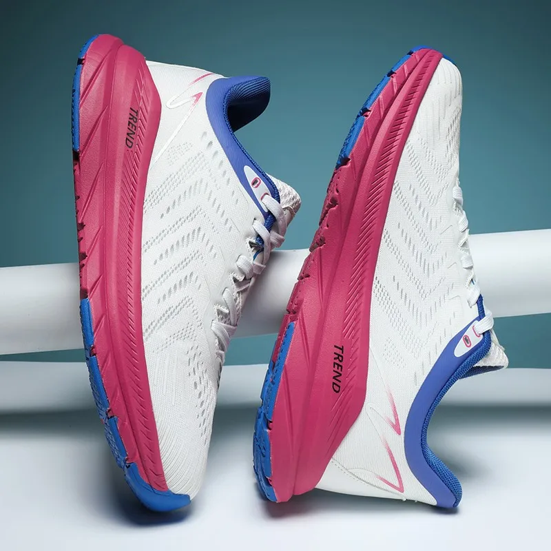 Men Running Shoes Breathable Outdoor Sports Shoes Lightweight Sneakers for Women Comfortable Athletic Training Footwear