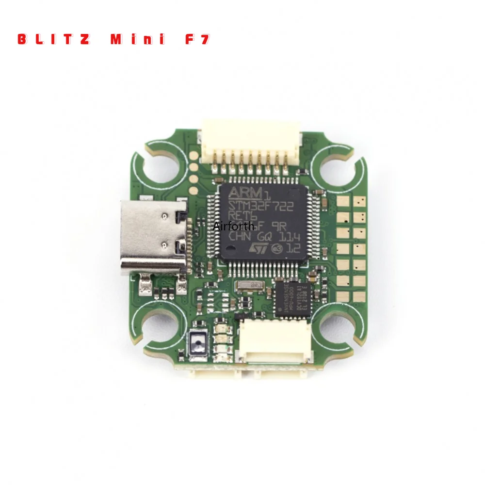 

20x20 мм IFlight BLITZ Mini F7 Stack MPU6000 F722 Контроллер полета E55S BLHELIS / E55 BLHELI32 55A 4 в 1 ESC 2-6S для FPV дронов