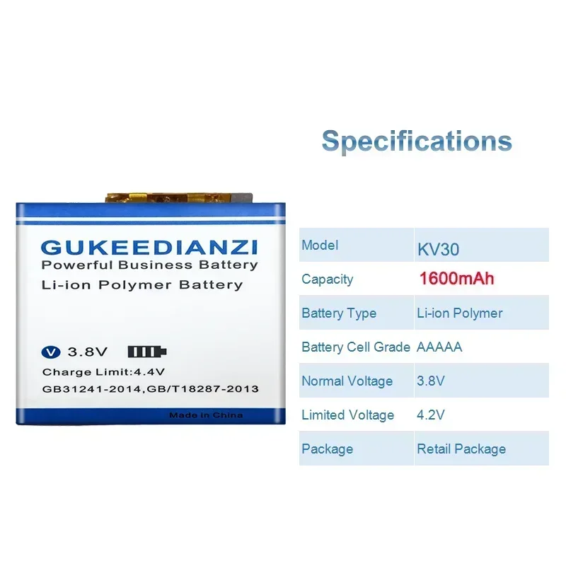 Сменный аккумулятор большой емкости для мобильного телефона 1650 мАч Motorola Moto Razr 2019