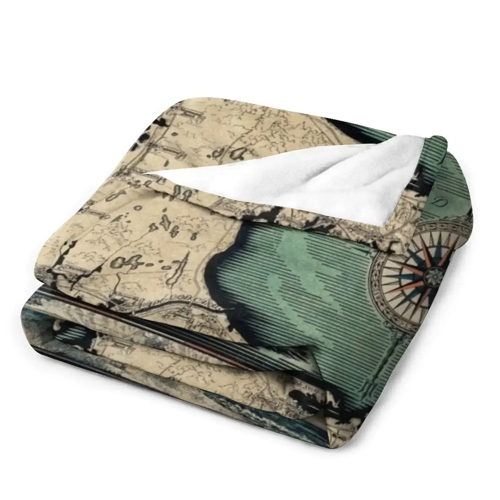 Винтажная карта 1931. Одеяло Cape Cod: Barnstable County Massachusetts детские летние одеяла