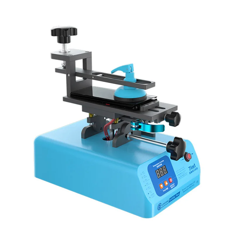 SUNSHINE S-918L Plus Сепаратор средней рамы 7 в 1 360 ° Вакуумный нагревательный стол с