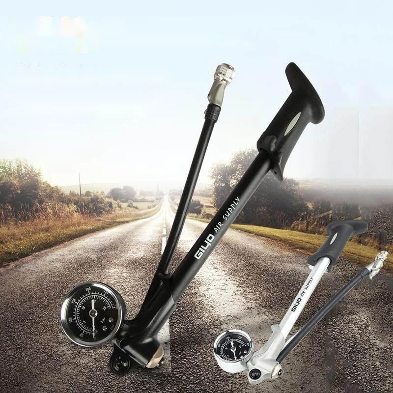 

Bicycle 300psi Portable Pump Bike Hand Tire Inflator Mountain Bike Mini Pump Aluminum Alloy MTB Air Bicycle Pump Accessories