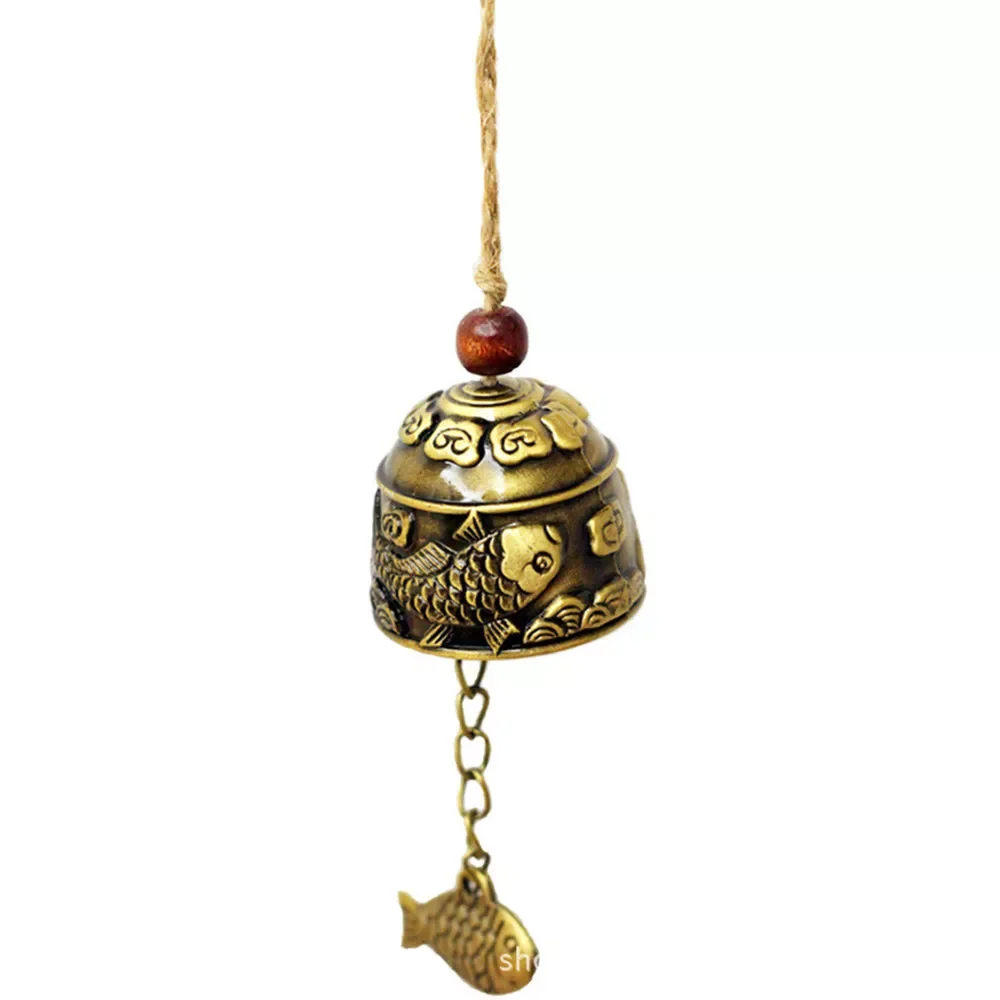 

NEW New Arrival Wind Chimes Chinese Dragon Fish Feng Shui Bell Blessing Good Luck Fortune Hanging Decorations Bells Wind Chime