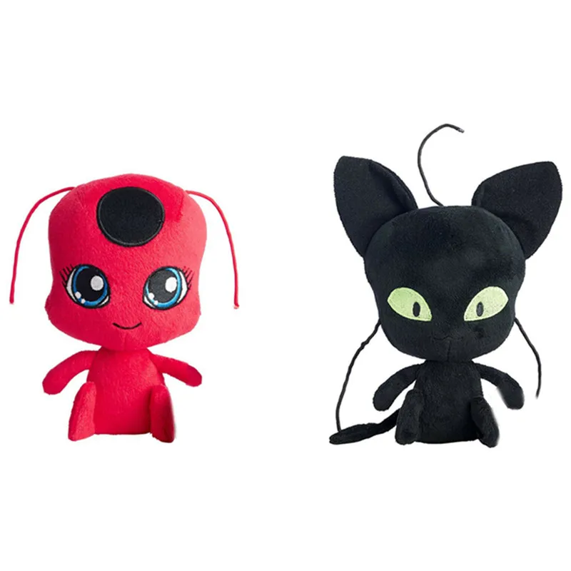 

Новые милые плюшевые игрушки Аниме Tikki Plagg 15 см, детские мягкие игрушки, подарки для детей
