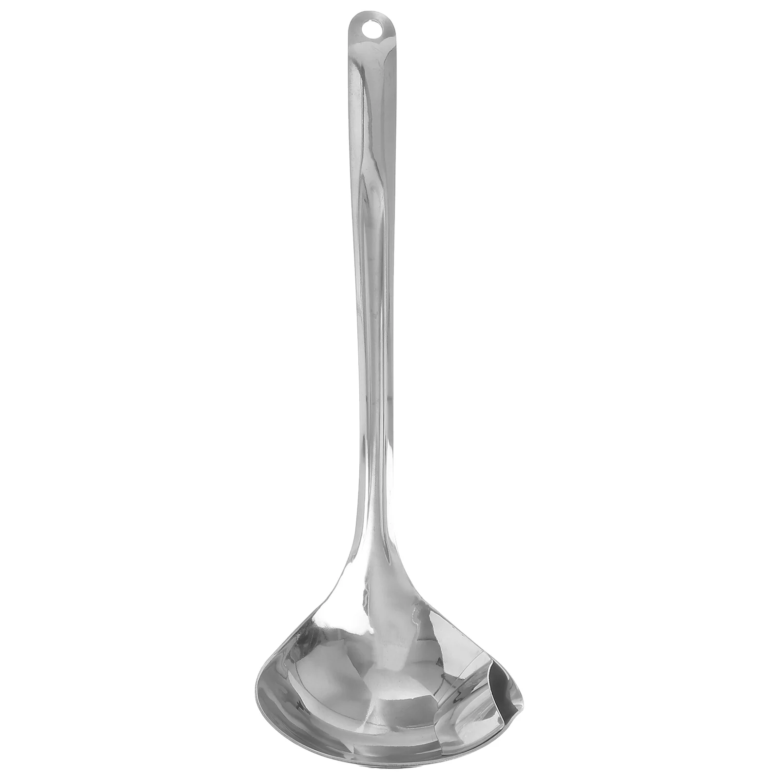 

1pc Useful Stainless Steel Soup Spoon Grease Filter Spoon Oil Filter Spoon Oil Soup Separator for Kitchen