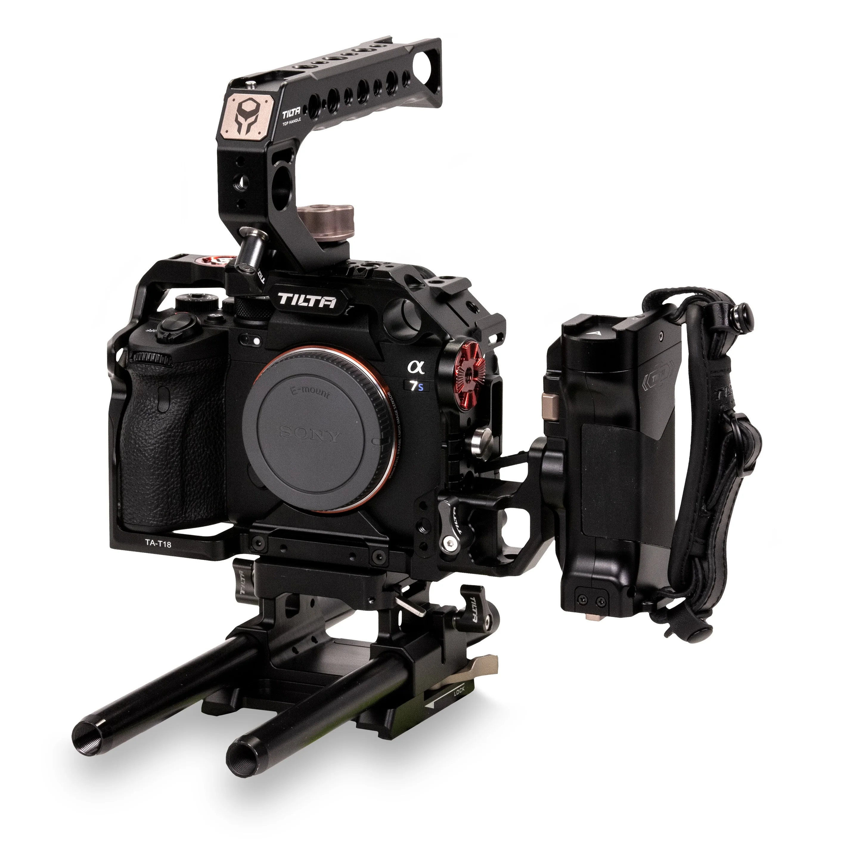 

Tilta TA-T18-E штатив для камеры Tiltaing a7S III Pro Kit для a7S III с держателем стержня и Опорной пластиной LWS (без камеры)