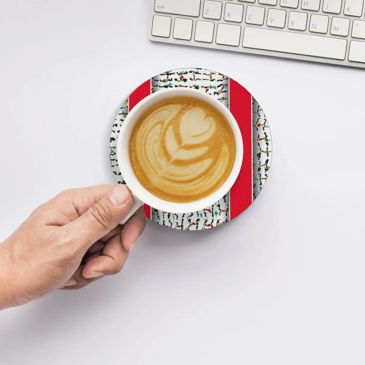 Versal H Летние керамические подставки для кухонного бара (4 шт. в упаковке)