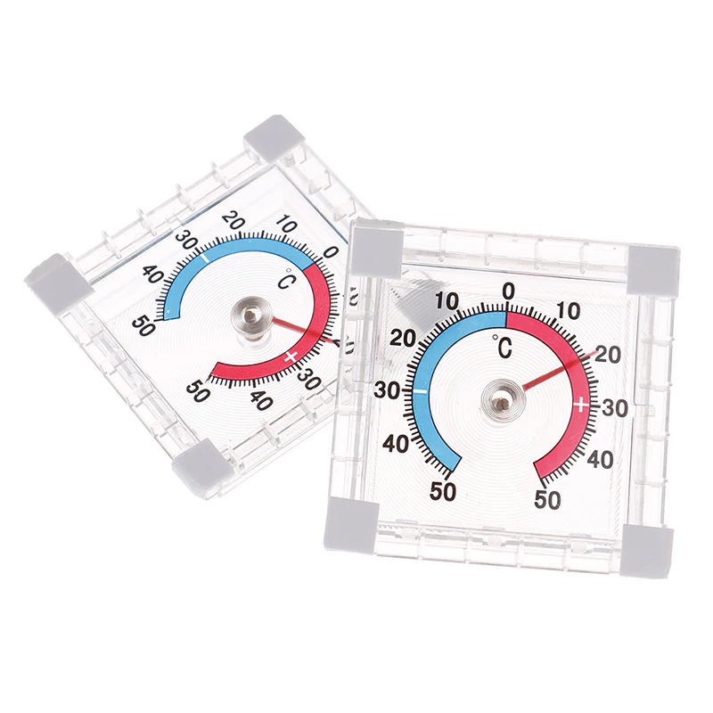 

Square Wall Garden Home Graduated Disc Measurement Hot Temperature Thermometer
