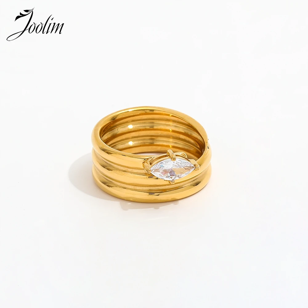 Joolim высококачественное PVD водонепроницаемое модное многослойное спиральное