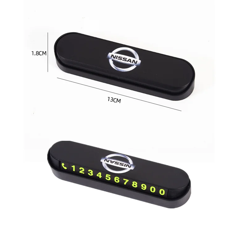 

Car Temporary Parking Card Phone Number Card for Nissan X Trail X-trail XTRAIL T30 T31 T32 2008-2020 Car Interior Decoration