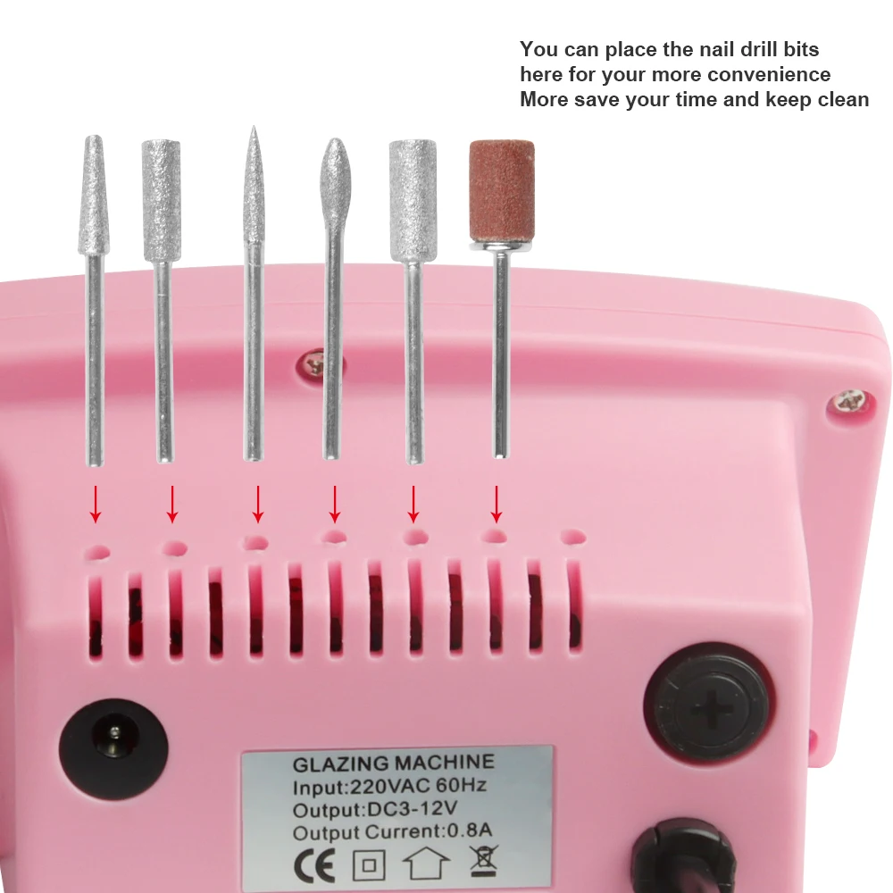 35000 об/мин электрическая машинка для маникюра с низким уровнем шума