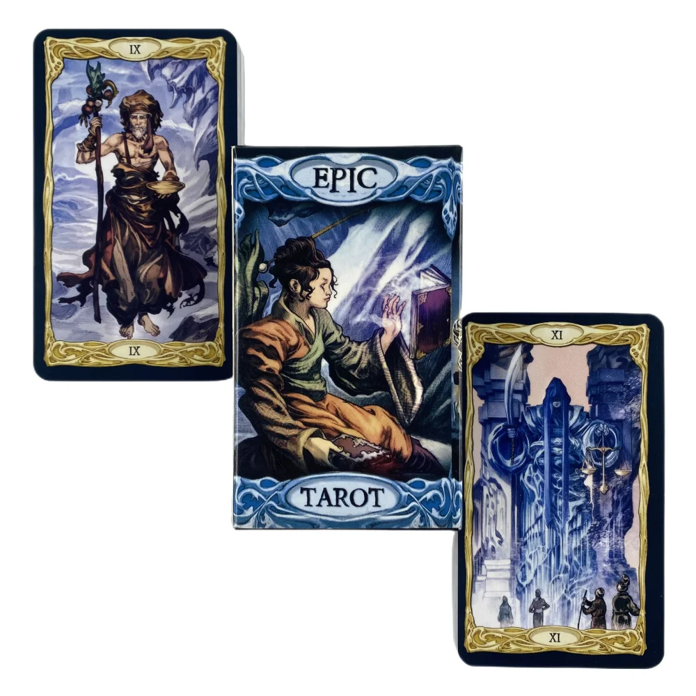 Карты Таро Epic 78 колодов издание гадания с изображением оракла англоязычное