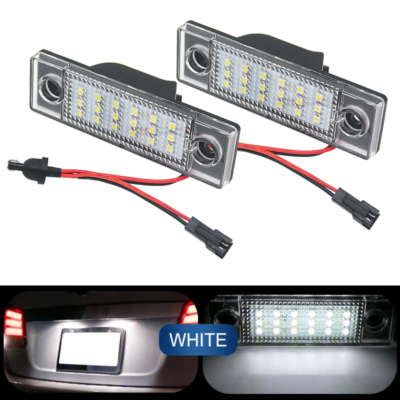 

2 Шт., Canbus, Безошибочные Светодиодные Фонари Номерного Знака Для Chevrolet Orlando 2012-2014