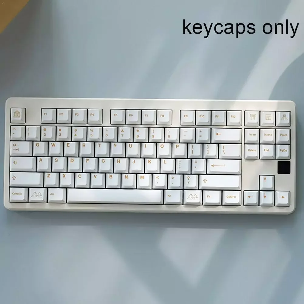 

135 Key/Set GMK Minimall Civilizations Keycaps PBT Dye Subbed Key Caps Profile Keycap With ISO Enter 6U 6.5U 7U Spacebar