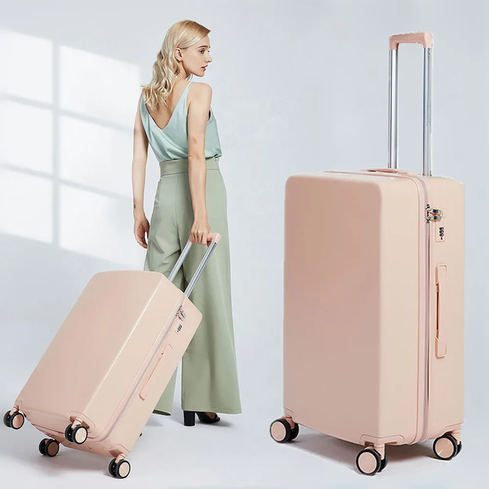

24inch Luggage Suitcase Rolling Wheel Boarding Trolley Case Men Women Travel Carry On Case Students Case mala de viagem