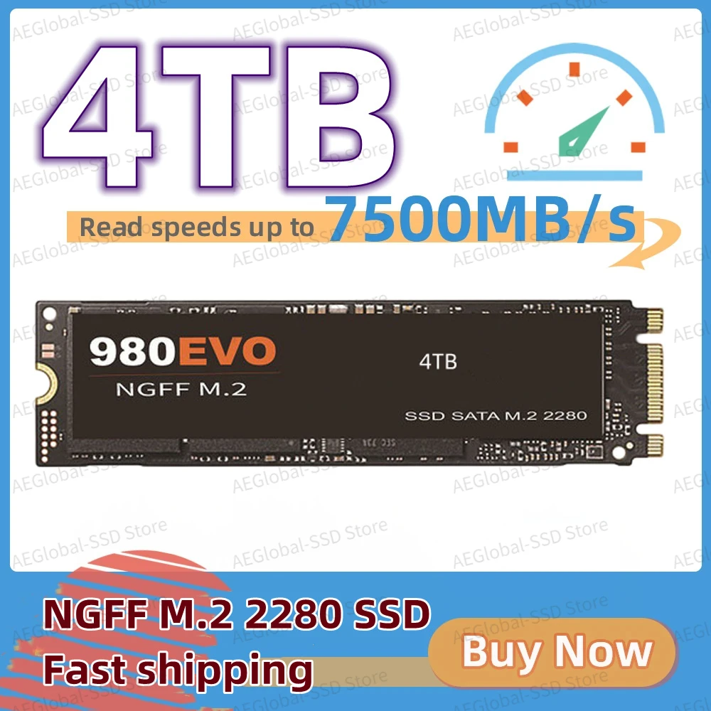 

Original 2TB M.2 SSD 4TB NGFF SSD hard Drive 980EVO NVMe pcie 970 PRO Hdd Hard Disk Internal Hard Disk For Laptop/Desktop/mac