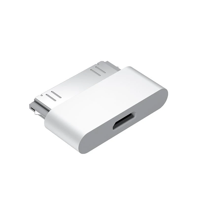 Micro Usb to 30 Pin charger converter Adapter for Apple iPhone 4 4s 3gs Ipod data synchronization adapter