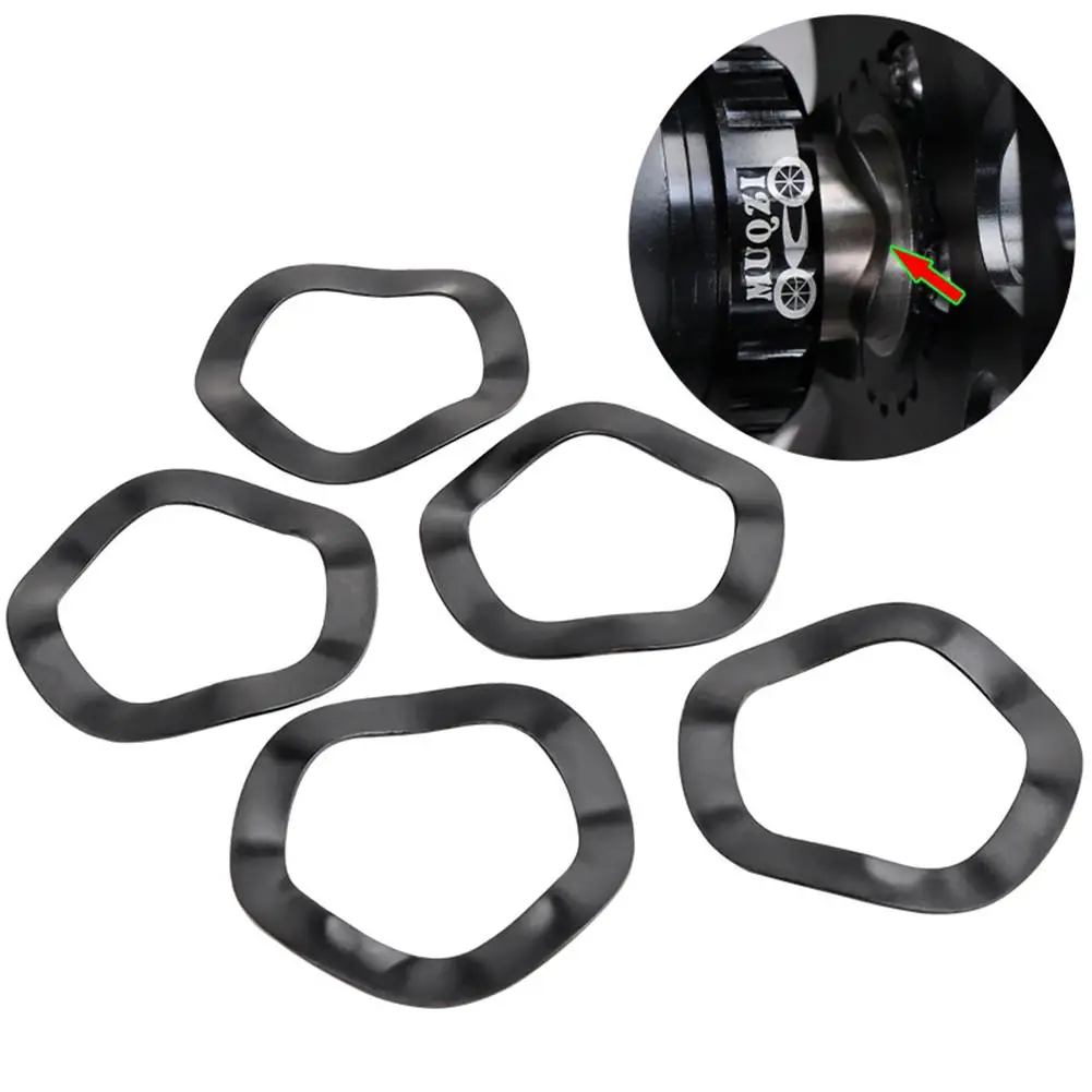 

5 Pcs Crankset Shaft Washer Bb30 Pf30 Bb386 Bottom Bracket Adjust Washers 24mm 30mm Wave Washer Mountain Bike Parts Hotsale