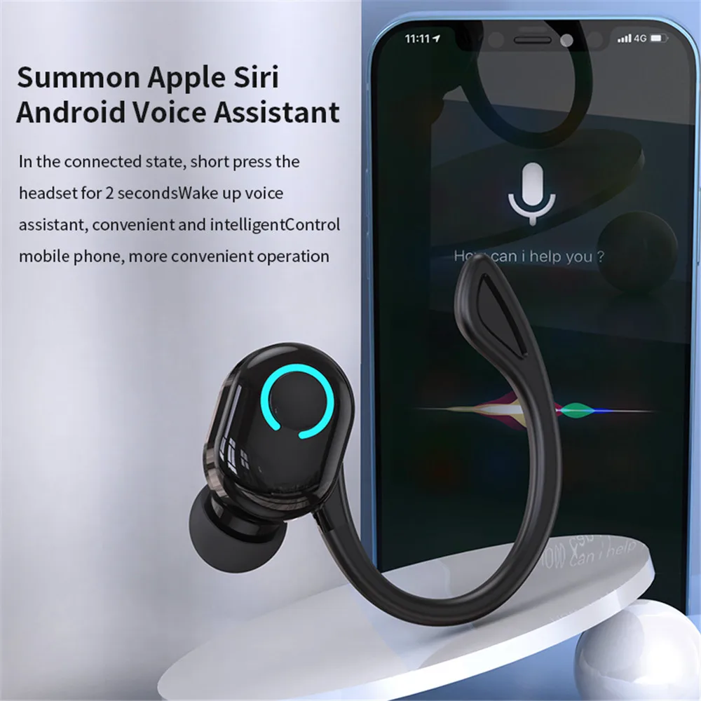 S10 TWS Wireless Earphones Sport In-ear Bluetooth 5.2 Mini Earbuds Ultra-long Standby Handsfree Headset With Mic for Smart Phone