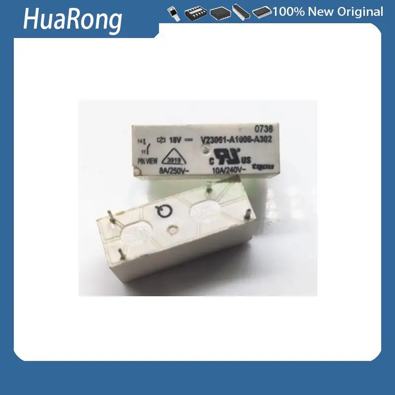 

New 5PCS/LOT V23061-A1006-A302-18V V23061-A1006-A302 V23061-A1006-A302 18VDC 8A