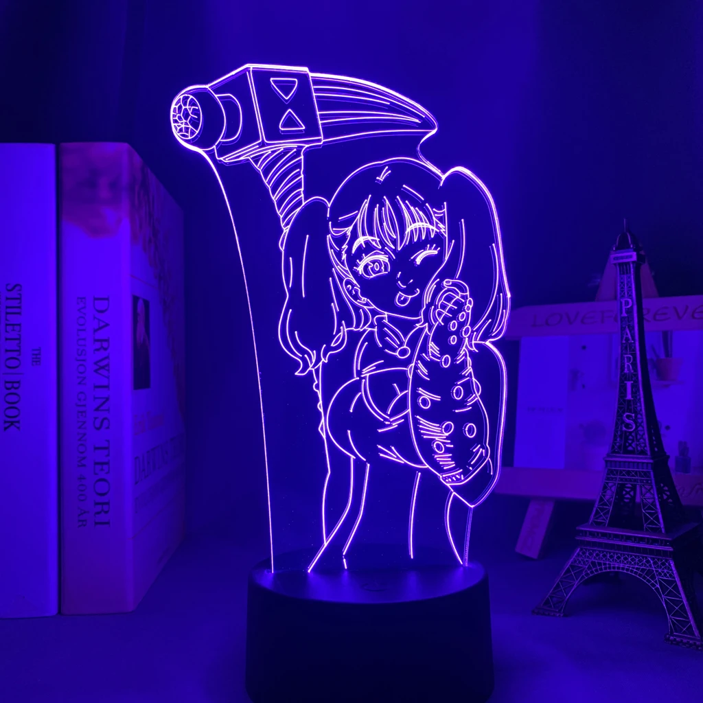 

Anime Led Lamp The Seven Deadly Sins Diane Light for Bedroom Decoration Nanatsu No Taizai Manga Led Night Light Birthday Gift