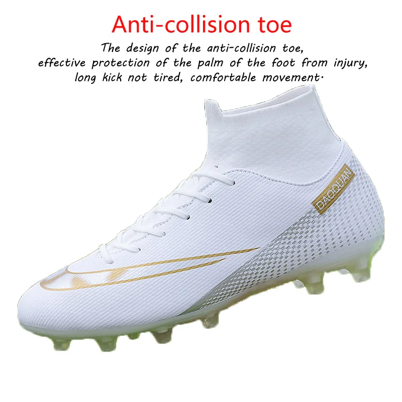 Quality Football Boots Wholesale C.Ronaldo Soccer Shoes Assassin Chuteira Campo TF/AG Soccer Sneakers Professional Training Shoe