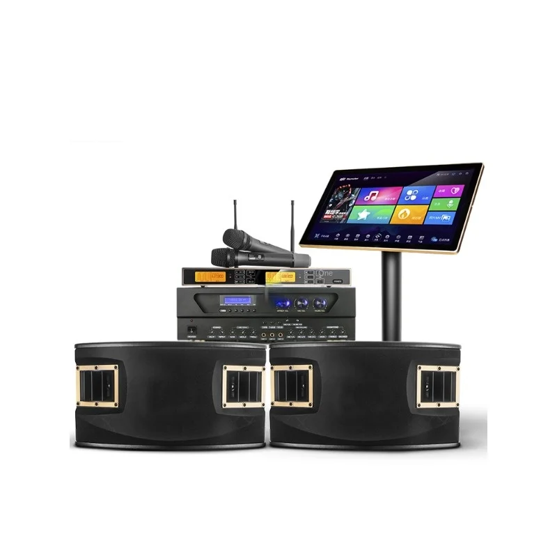 Home KTV стерео комплект полный набор домашний караоке-динамик K-усилитель песни Touch