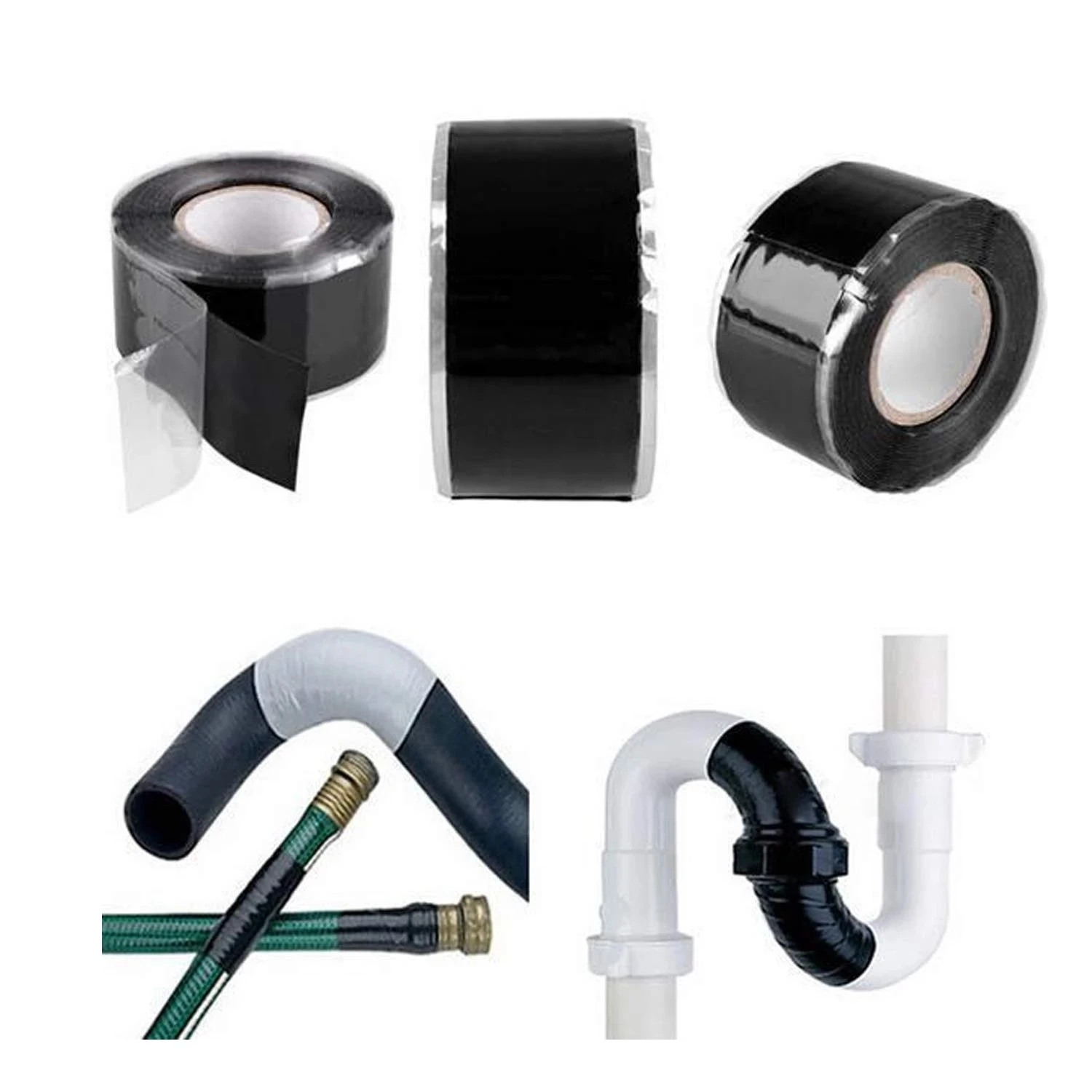 Multi Purpose Strong  Waterproof Tape Stop Tape Adhesive Sealing Tape 1m Metal Pipe Faucets Block Leaky Tape