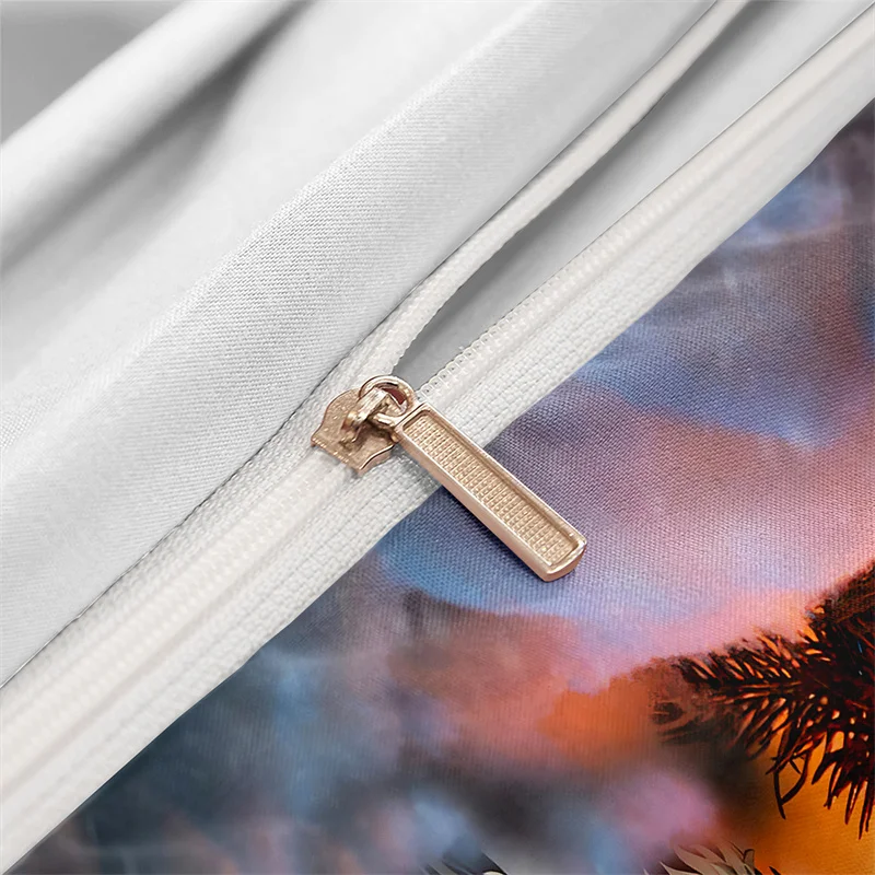 Комплект постельного белья с Санта-Клаусом пододеяльник новый год Королевский