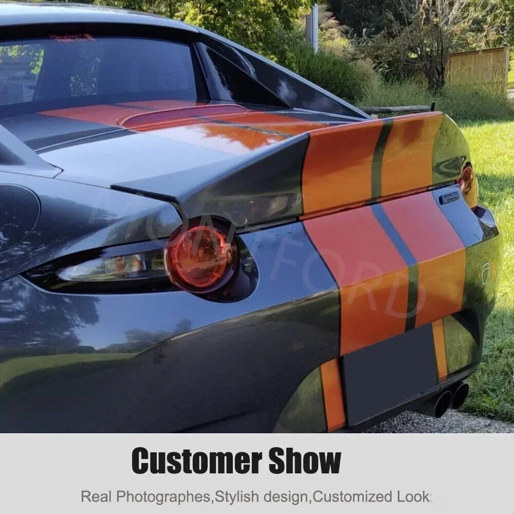 Для Mazda MX5 Miata ND RF LMS Стиль FRP волоконно-стекловолокно Неокрашенный спойлер Утконос