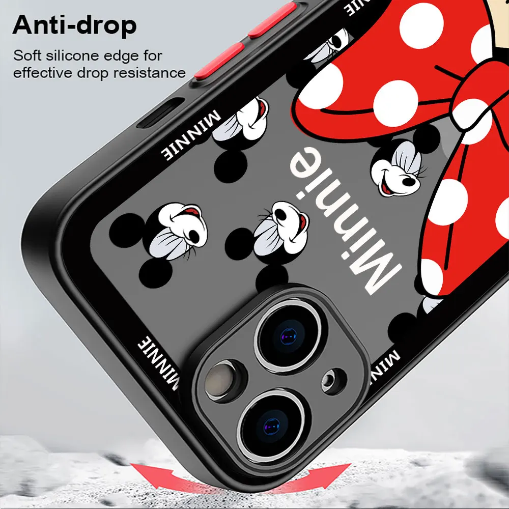 Чехол для Apple iPhone 15 14 13 11 12 Pro 7 XR X XS Max 8 Plus 6 6S SE 2022 14Pro черный матовый чехол телефона с