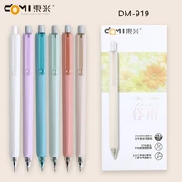 explosive style creative gel pen quick drying brush question pen st black pen test pen simple 0 5 press gel pen wholesale